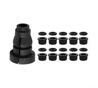 Junta de cilindro maestro de embrague, kit de sellado de junta de tubo de aceite para reparación de fugas de líquido de transmisión con junta tórica de goma, juego de reparación de repuesto directo