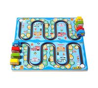 Junta De Conteo - Junta De Conteo De Madera montess0ri | Número Maze Juego Magnético | Juguete De Habilidad De Motor De Madera Fina | Juego Educativo Sensorial para Aprendizaje Preescolar, Accesorios