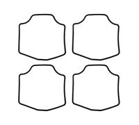 Junta de cubierta del estator del motor de motocic Para SRX600 TW200 TTR230 BW350 XT550 TT600 XT600 SRX 600 TW 200 TTR 230 XT 550 TT 600 Junta Flotador Flotador(4 piezas)