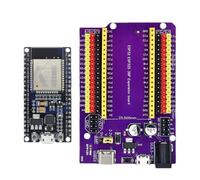 Junta de desarrollo - Módulo ESP32S de 38 pines portátil de desarrollo | Tarjeta de ruptura ESP32, módulo inalámbrico WiFi, tarjeta de expansión para programación IoT