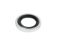 Junta de drenaje de aceite de goma de acero Universal M12/M14, arandela de sellado de sumidero de motor, reemplazo de sello de pieza de coche(M14,10PCS)