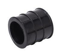 Junta de escape de goma de ajuste perfecto negro junta de escape de motocicleta de repuesto duradero