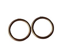 Junta de escape de motocicleta de 45 x 37 x 4 mm for Rincon 680 TRX680 06-16 Shadow ACE 750 VT750C VT750CD Deluxe 98-03(2pcs)