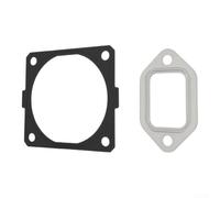 Junta de escape, sello de culata | Paquete de 2 piezas 1122 029 2301 de metal resistente al calor para un ajuste duradero para MS660 para reparación de