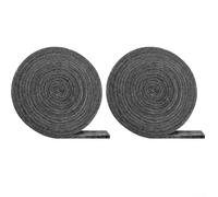 Junta de fieltro para barbacoa, accesorio ignífugo para horno para prevención de fugas y mantenimiento del calor (2 unidades)