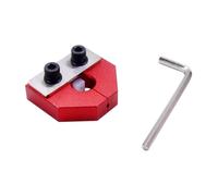 Junta de filamentos rojos, conector soldador de filamento de metal, herramienta de unión, accesorios de impresora 3D, piezas para la mayoría de impresoras 3D de 1,75 mm
