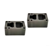 Junta de goma de 30 mm y pernos de 53 mm para monopatín, longboard, montaje basculante doble para apoyar la rotación del camión y el control de la cubierta (A)