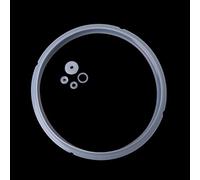 Junta de goma de silicona de 20 cm para piezas de olla a presión eléctrica 3-4L olla de presión eléctrica para enlatado