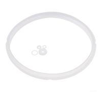 Junta de goma de silicona de 22 cm de diámetro interior para olla a presión eléctrica de 5 a 6 L, pieza de repuesto para tapa de olla resistente al calor