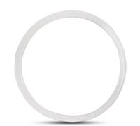 Junta de goma de silicona de repuesto para anillo para olla a presión de aleación de aluminio, diámetro interior de 18 cm a 32 cm, color blanco