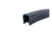 Junta de goma en forma de U for puerta de coche, 1 m, protector de borde de puerta, tira protectora for la mayoría de vehículos (alto x ancho)(26mm x 17mm)