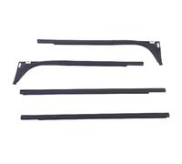 Junta de Goma Juego De Tiras Sellado Ventana Coche Repuesto 4 Uds Para Mazda BT50 Puertas 2012-2019 1D00-50-640 Suministros Goma A Prueba Intemperie Tira de Sellado