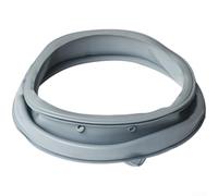 Junta de goma para puerta de lavadora, pieza de repuesto para lavadora de carga frontal, junta de tambor gris para fugas de anillo a agua y para un sellado eficaz (12638100001081)
