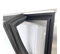 Junta de Goma para Puerta de refrigerador o congelador,Magnética Sello del Nevera Frigorífico Juego de reparación,Negro
