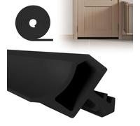 Junta de Goma para puertas e ventanas, 10M Burlete Puerta Entrada Perfil de estanqueidad tira de Sellado Burletes Aislante Acústico