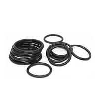 Junta de goma para tapón de fregadero, NBR resistente al aceite junta tórica de sellado espaciador arandela negro OD 13-370mm CS 3,5mm(OD150mxCS3.5mm 5Pcs)