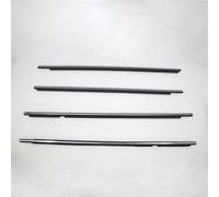 Junta de Goma Para Toyota Para Corolla Para Altis Sedan ZZE122 Ventanas Exteriores Del Coche Burlete Goma Cinturón Sellado Burletes El Clima Exterior Junta de Parabrisas para Coche(Chrome)
