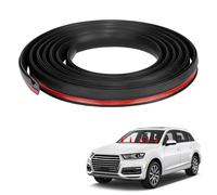 Junta de Goma Universal para Parabrisas Delantero de Coche, 1,7 Metros, Negro, Juntas de Goma para Parabrisas de Coche, Sellado Goma para Parabrisas, para Protección y Aislamiento