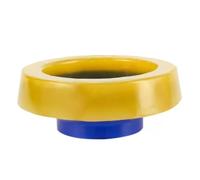 Junta de inodoro gruesa con válvulas de prevención de reflujo, junta duradera para inodoro con válvulas de prevención de reflujo