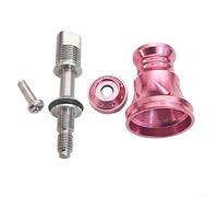 Junta de interfaz de metal para brazo basculante de carrete STELLA compatible con STRADIC Vanquis F6 Cardif Wanford Nasciaero Sephia 4000 y inferior (rosa)