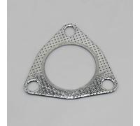 Junta de interfaz de tubo de escape modificado for coche, accesorios, anillo de sellado de brida, junta de grafito, resistencia a altas temperaturas, 1 Uds.(Dark Grey)