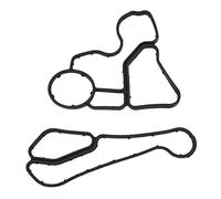 Junta de la Tapa de la Válvula, Junta de la Carcasa del Filtro de Aceite del Motor de 2 Piezas para 640i Gran Coupe 128i 2008-2013 E82 (OE # 11428637821 11428637820)