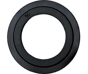 Junta de labio universal para válvula de tapón y cesta de colador, pieza de repuesto, junta para fregadero de cocina, junta de válvula de desagüe, 43 mm de diámetro, color negro