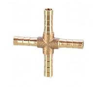 Junta de latón for accesorios de pagoda de manguera de torre de agua, conector adaptador de manguera for reparaciones de plomería.(Yellow,19mm)