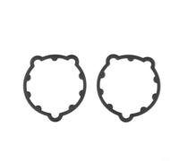 Junta de manivela de montaje directo de 2 mm para plato DUB NX SX de 3 pernos, kit espaciador de cadena de aleación de aluminio 6061 para ajustar el desplazamiento de 3 o 6 grados, negro (paquete de 2