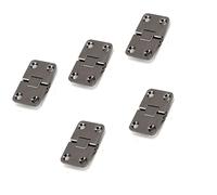 Junta de mesa de metal que ahorra espacio con acabado contra la oxidación para muebles de cocina y cafetería, junta superior para una vida densa