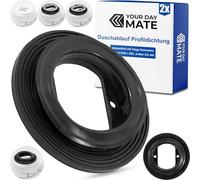 Junta de perfil, 2 piezas, compatible con Viega Domoplex a partir de 1996, 86 x 51,5 x 13,5 mm, recambio para 6928.1-90C, 232405