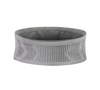 Junta de pista de bolsillo de cadera con apertura de 360 grados para correr, cinturón, gran capacidad | Bolsillo de cadera para senderismo, ciclismo, entrenamiento, viajes, gran tapa, A.gray, S, M