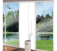 Junta de puerta de aire acondicionado (no requiere taladro), 90 x 210 cm, color blanco