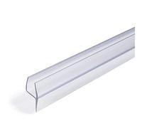 Junta de puerta de ducha,juntas de repuesto para ducha, junta de ducha para puerta de cristal,para cristal recto y curvado de 4mm hasta 12 mm (10 mm,h Tipo 100 cm)