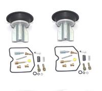 Junta de repuesto 2 Juegos Para Kawasaki KLE500 1991-2000 2001 2002 2003 2004 2005 KLE 500 Kit De Reparación Carburador Motocicleta Piezas Diafragma Émbolo