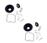 Junta de repuesto 2 Juegos Piezas De Válvula Corte Aire Diafragma Kit Reparación Carburador Aptas Para Kawasaki KLR650 KLR 650 1987-2018 2017 2016 2015 2014 2013 2012 2011 2010