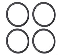 Junta de repuesto compatible con botella de agua de 19/24/32/40 onzas, anillo de sellado de silicona a prueba de fugas y aislamiento térmico para uso de reemplazo de tapa (gris)