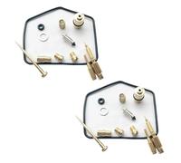 Junta de repuesto Juego De 2 Piezas Reconstrucción Carburador Para Honda CB360K/G 1974 CB360T 1975-1976 Jets Juntas Motocicleta Reemplaza El Reemplazo