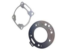 Junta de repuesto Kit De Cilindro Motor Motocicleta Estándar Para DT230 MT250 TSE250 HJ250H Piezas 2 Tiempos Anillo Pistón 66,8mm(Mat)