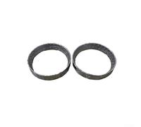 Junta de salida de tubo de escape de motocicleta para modelos gemelos grandes, construcción de acero, sello resistente a alta temperatura no deformable