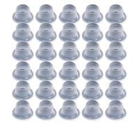 Junta de sellado a prueba de fugas for grifo, arandela de sellado de manguera de goma, junta de silicona for tapón de plomería, previene fugas, 100/10 unidades(Bianco,50 PCS)
