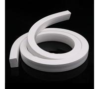 Junta de sellado de cable Tira de sellado blanca 3 metros espuma silicona, tira cuadrada 10, 20, 25 y 30mm, burlete, 1 unidad(10x30mm)