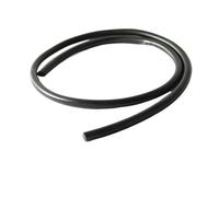 Junta de sellado de caucho NBR de 5 m, diámetro de 0,8 a 6 mm, junta tórica de caucho macizo, tira de caucho de nitrilo negro macizo, 1 pieza(4.5mm)