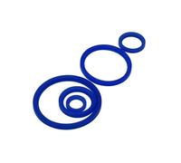 Junta de sellado de silicona azul de 5 piezas Sello de 19-102 mm(89mm)
