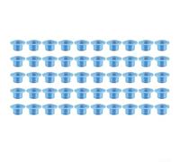 Junta de sellado de silicona para llave de grifo, anillo a prueba de fugas para válvula triangular y manguera flexible de 2,4 x 1,3 cm (50 piezas)