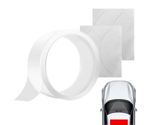 Junta de sellado genérica para parabrisas, cinta adhesiva auto-Soldante transparente e impermeable extremadamente potente para techo corredizo, pegatina antifugas de coche