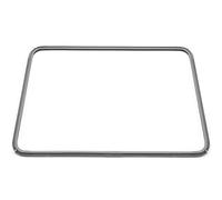 Junta de sellado para puerta de horno para Bosch Siemens 626168 00626168 con 4 ganchos, junta de puerta de horno, junta de goma, también para Siemens, Neff, Constructa