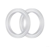 Junta de Silicona 65x48x6mm para Máquina para espresso CM6863 CMM2 Anillo Sellado Repuesto Alta Temperatura Fugas Cafetera 1 (2pcs)