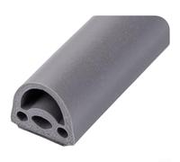 Junta de silicona acústica para puertas y con diseño de múltiples cavidades para reducir el ruido y mejorar la protección contra la intemperie (I)