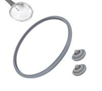 Junta de silicona de 22 cm para olla a presión, anillo de sellado para modelos, compatible con WMF Perfect/Perfect Plus/Ultra/Pro, pieza de repuesto para mejorar la estanqueidad de cocción